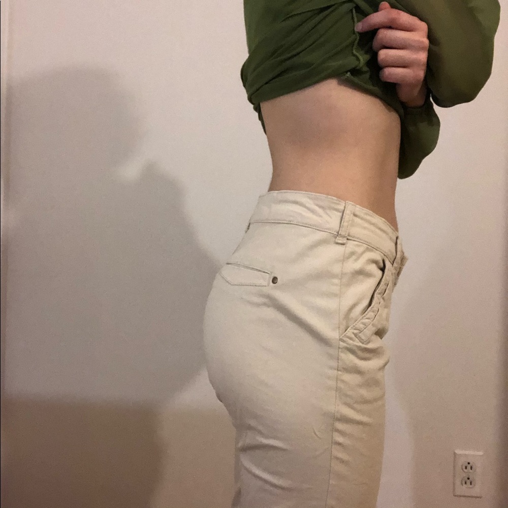 Beige work pants